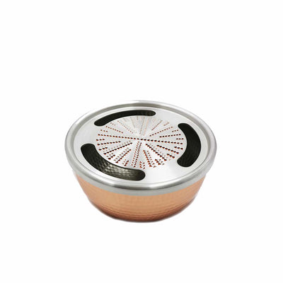 新光堂　純銅おろし器　12ｃｍ　銅器