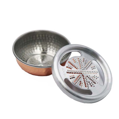 新光堂　純銅薬味おろし器　8ｃｍ　銅器
