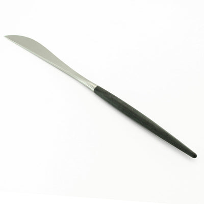 Cutipol　GOAブラック 　シルバー　テーブルナイフ