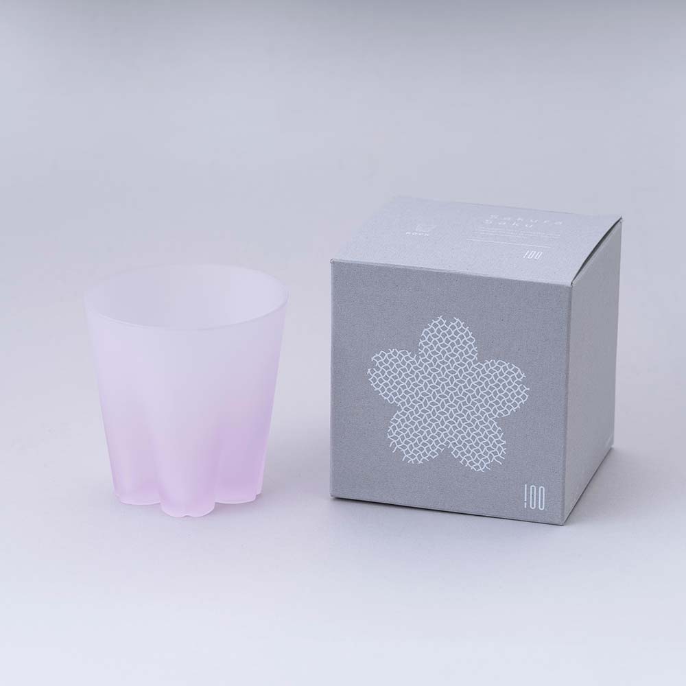 Sakurasaku Frost Rock Paper box／さくらさく 雪桜ロック 紙箱入