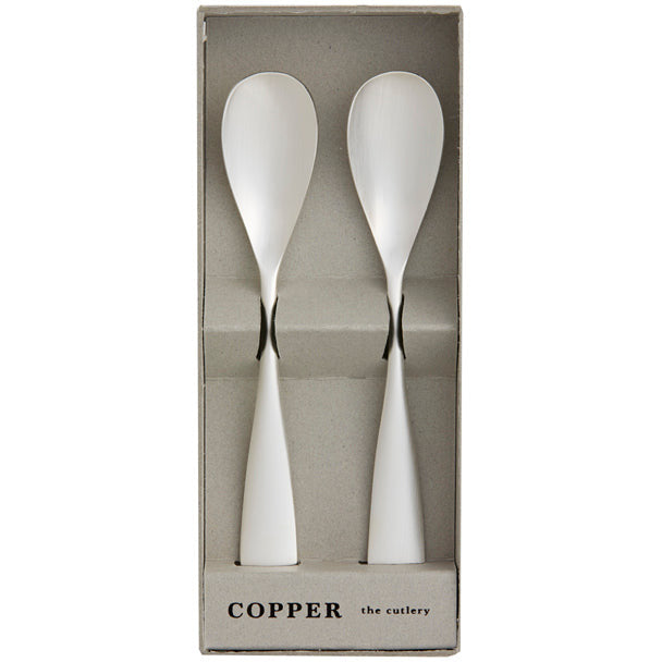 COPPER the cutlery　Silver mat スプーン2pcs