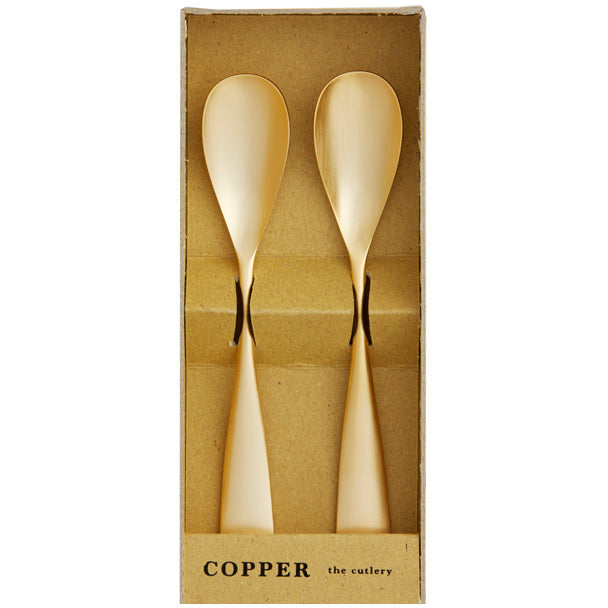 COPPER the cutlery　Gold mat スプーン2pcs